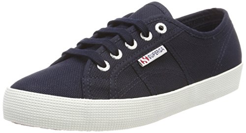 Superga Unisex 2750 Kids Easylite Sneaker buty dziecięce, uniseks, Niebieski Navy Offwhite, 29 EU