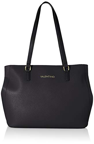 Valentino Bags Damska Superman Tote, czarna (Nero), 15,5 x 29 x 35 cm (szer. x wys. x gł.)
