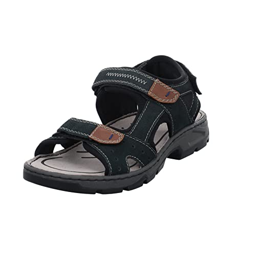 Rieker Sandały męskie 26158, niebieski 14, 41 EU