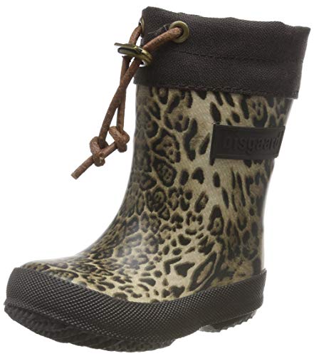 Bisgaard Dziewczęce kalosze termiczne, Braun Leopard 62, 33 EU