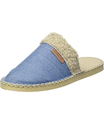 Havaianas Damskie espadryle futro mule, Błękitny niebieski noc, 38 EU