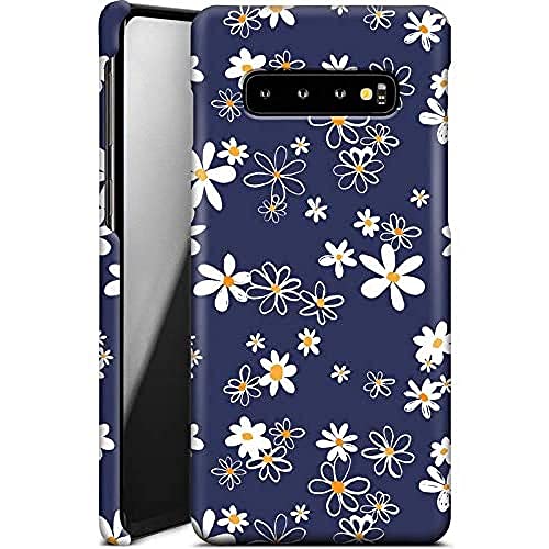 Etui na telefon komórkowy Navy Daisies Samsung Galaxy S10 Plus