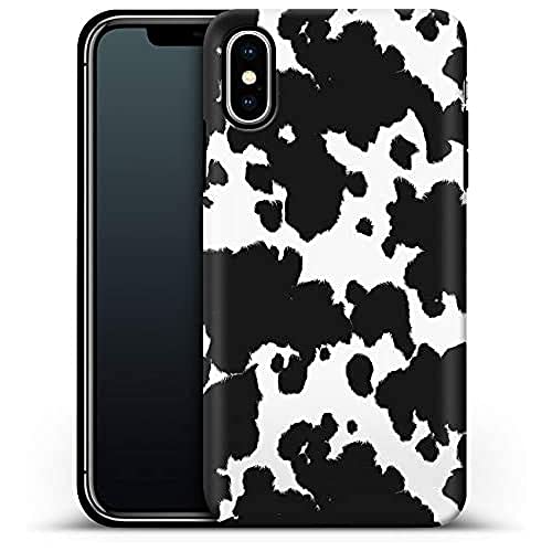 Premium etui na telefon komórkowy Cow Print Apple iPhone XS Max