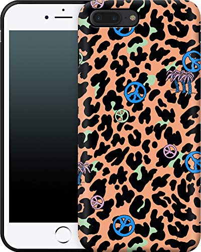 Premium etui na telefon komórkowy Leopard Peace Palms Apple iPhone 7 Plus