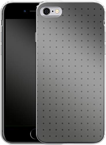 Smartfon silikonowe etui na telefon Dot Grid grey Apple iPhone 6