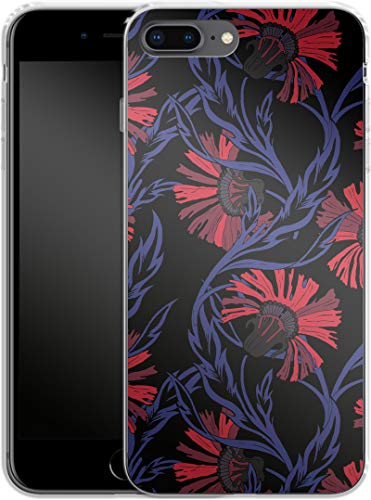 Silikonowe etui na telefon komórkowy Midnight Floral Apple iPhone 7 Plus/8 Plus