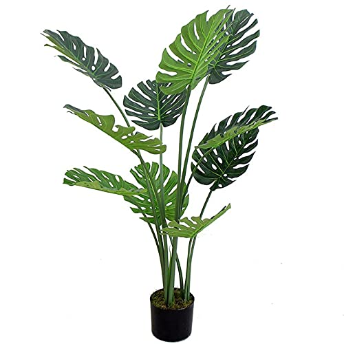 Leaf realistyczna sztuczna roślina z serem monstera 120 cm, AZ-CHEESE