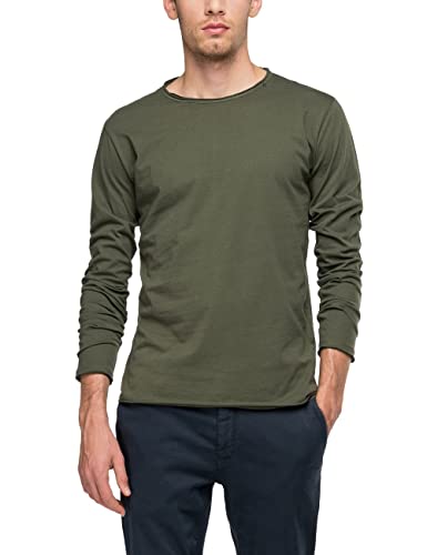 Replay Męski T-shirt, 432 DARK MILITARY, XS