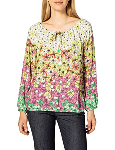 Timezone Bluzka damska z nadrukiem, Multicolor Flowers, XL