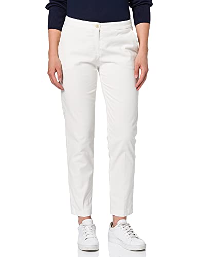 BRAX Damskie spodnie chinosy w stylu Maron w modnym stylu sztruksowym spodnie, białawy, 26W / 32L