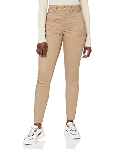 G-STAR RAW Damskie spodnie typu cargo High G-Shape Skinny, Safari C105-b444, 32W x 32L