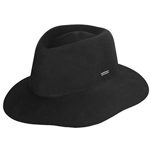 Kangol Czapka Barclay Trilby, Czarny, S
