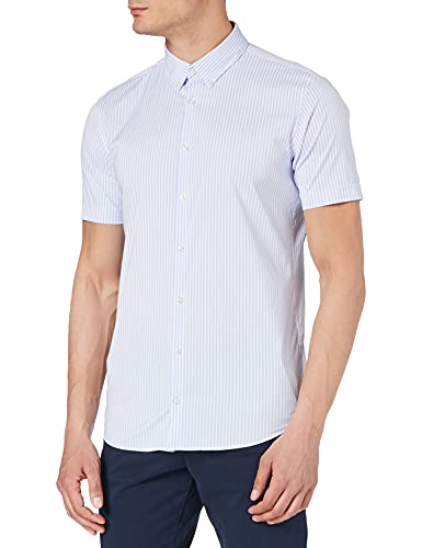 Pierre Cardin Męska koszula z krótkim rękawem Clima Control
