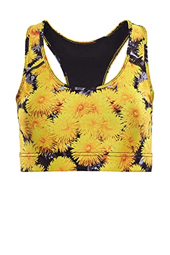 WINSHAPE Damski biustonosz sportowy, Dandelion Breeze, XXL