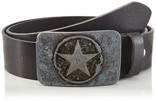 MGM Unisex Fashion Star pasek, Czarny (czarny-czarny 10), 90