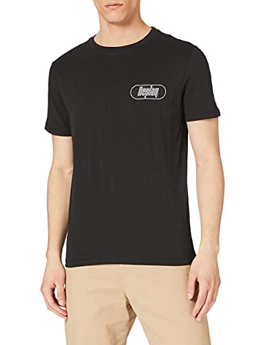 Replay Męski T-shirt, czarny (098 Black), S