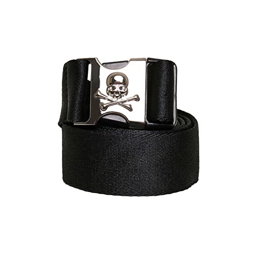 Urban Classics Pasek unisex Skull Buckle Belt
