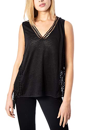 Desigual T-shirt damski Ts_sara, czarny (Negro 2000), XS