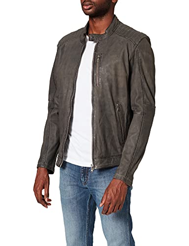 Oakwood Płaszcz męski, szary, S