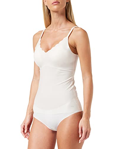 Sloggi Damski biustonosz Zero Feel Wavy, Angora, XS