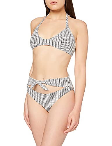 Mapale Damski dwuczęściowy kostium kąpielowy, czarny/biały, średni