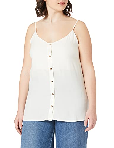 LTB Jeans Damska koszulka na ramiączkach Tihewo, Off White 105, XXL