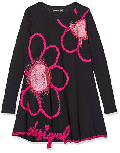 Desigual Dziewczęca sukienka papaja, czarny (Negro 2000), 104 cm