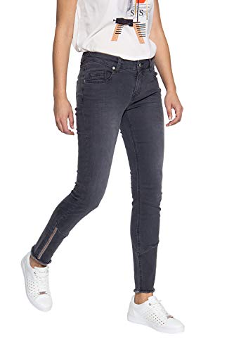 ATT Jeans Dżinsy damskie Leoni, szary, 36W x 29L