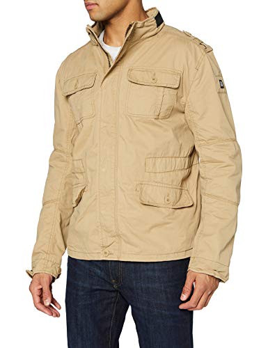 Brandit Kurtka Britannia na lato, męska kurtka przejściowa w stylu vintage, beżowy (Camel 70), M