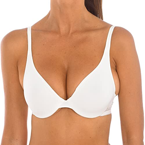Dim biustonosz z fiszbinami Invisifree damski, off-white, 85B