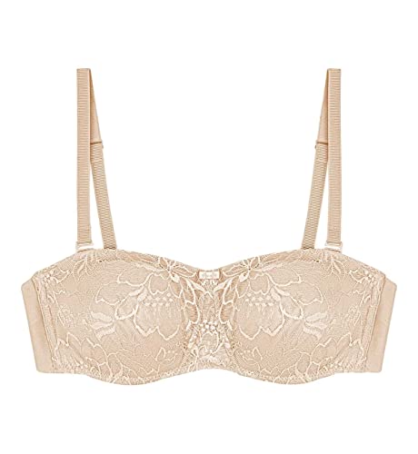 Triumph Amourette Charm Wd biustonosz z fiszbinami ze zdejmowanymi ramiączkami, Creamy Dream, 90B