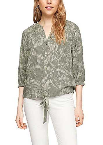 s.Oliver Bluzka damska, Summer Khaki Aop, 38 PL