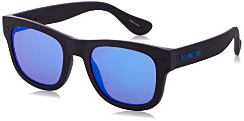 Havaianas - PARATY/M, okulary przeciwsłoneczne damskie i męskie, lekki materiał, 100% ochrona UV400, dołączone etui ochronne
