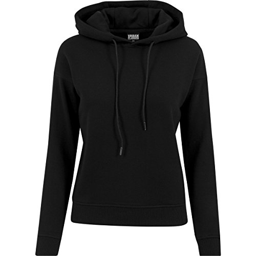 Urban Classics Damska bluza z kapturem Bluza z kapturem Kobiety , czarny , XS