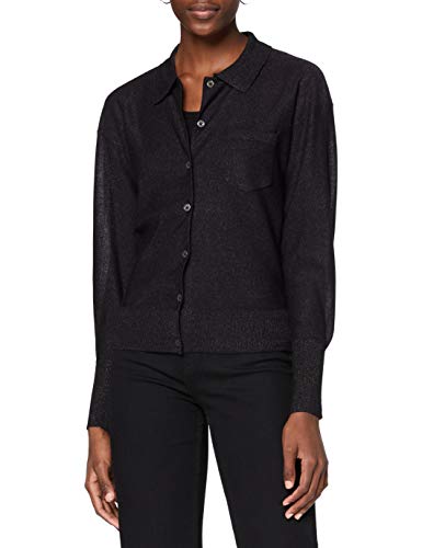 Scotch & Soda Damski sweter metaliczny Cardigan