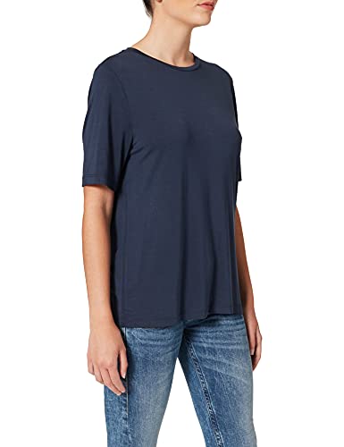 ICHI T-shirt damski, niebieski (Total Eclipse 14044), XL