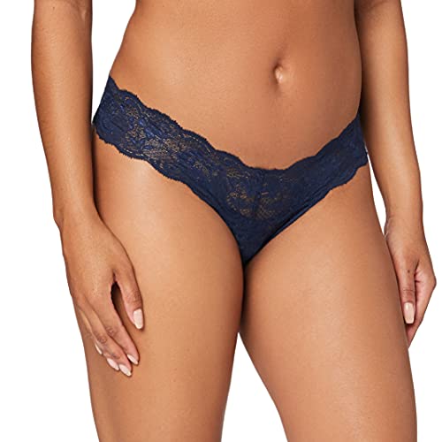 Cosabella Damskie stringi z niskim stanem Never Say Never Cutie, Niebieski (granatowy), 36