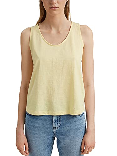 edc by ESPRIT T-shirt damski, 745/jasnożółty, XL