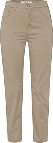 BRAX Damskie spodnie sportowe Caro S, khaki, 38K