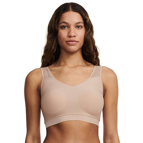 Chantelle SoftStretch Biustonosz Codzienny, Beżowy, M-L
