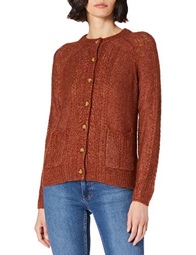 Noa Noa Damski sweter Essential Melange Mohair, długi rękaw