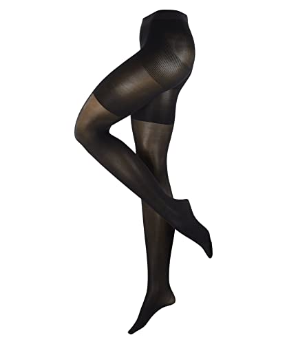 ESPRIT Kobiety Rajstopy Shaping 40 DEN W TI Półprzezroczyste 40 Den z efektem modelującym 1 Para, Czarny (Black 3000), L (40-42)