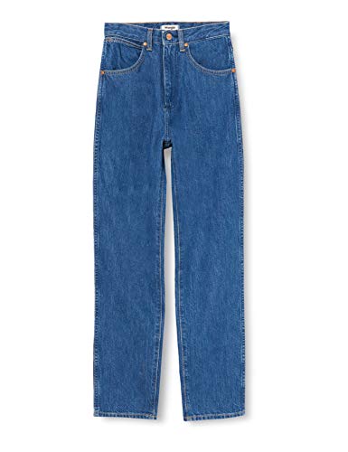 Wrangler Jeansy damskie Mom, Letnia Bryza, 30W / 34L