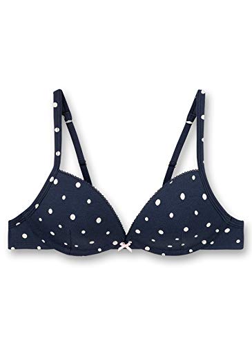 Sanetta Dziewczęcy biustonosz Soft Cup niebieski formowany, Nordic Blue, 75A