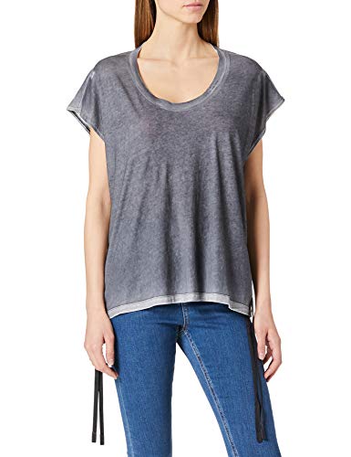 G-STAR RAW Damski top w sprayu, Czarny (Dk Black Spray Outside D19944-4107-c577), XXS
