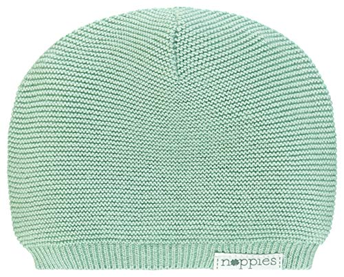 Noppies Uniseks - Niemowlęta U Knit Rosita Czapka, Grey Mint (C175), 3-6 miesięcy