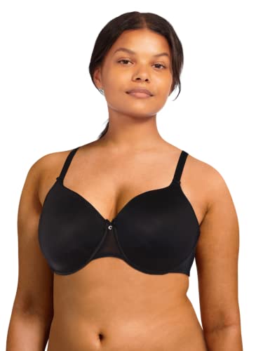 Chantelle C MAGNIFIQUE, biustonosz T-shirtowy, niewidoczna bielizna dla kobiet, czarny, 90F
