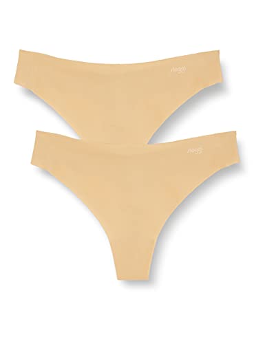 Sloggi Damskie stringi Zero Feel String 2P EX String, Cognac, S
