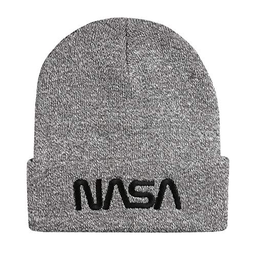 Nasa Czapka męska Space Station, Szary (Heather Grey), Rozmiar uniwersalny