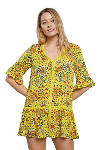 Desigual Damska bluza top_java Swimwear Cover Up